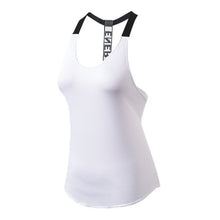 Charger l&#39;image dans la galerie, Women Casual Loose Sports T-Shirts Hollow Out Sleeveless Fitness Vest Workout Running Sports Top Yoga Crop Top Gym Clothing