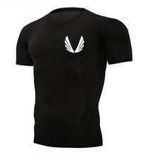 Charger l&#39;image dans la galerie, Shirt Homme Running Men Designer Quick Dry T-Shirts Running Slim Fit Tops Tees Sport Men&#39;s Fitness Gym T Shirts Muscle Tee 2019