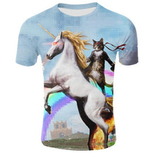 Charger l'image dans la galerie, 2019 Funny Tee Cute T Shirts Homme Sondirane Men Casual Short Sleeves Cartoon Tops Cool Tshirt Summer Jersey Costume T-shirt