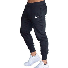 Charger l'image dans la galerie, 2019 New  Fall Men's Black doodle Print Trousers Jogger Men's Pants Casual Slim Fit Men's Fitness Sweatpants Big Size wholesale