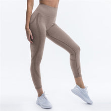 Charger l'image dans la galerie, MOSHENGQI Leggings Women Push Up fitness Leggings Women Patchwork Leggings High Waist Sexy Pants Workout Sweatpants