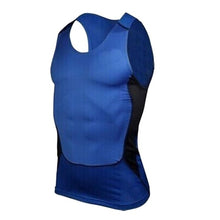 Charger l'image dans la galerie, S-XXL Mens Running Vest Gym Sleeveless Shirt Fitness  Sports Tight compression T-shirts gym high quality sports Vest