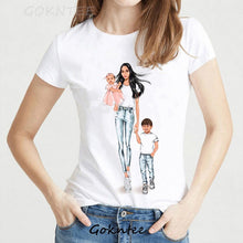 Charger l'image dans la galerie, Super Mom T shirt Women Vogue Tops Mother's Day Print T-shirt Summer Harajuku TShirt  Mama baby tee shirt Femme Dia de la madre