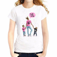 Charger l'image dans la galerie, Super Mom T shirt Women Vogue Tops Mother's Day Print T-shirt Summer Harajuku TShirt  Mama baby tee shirt Femme Dia de la madre