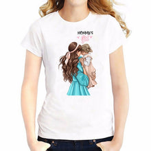 Charger l'image dans la galerie, Super Mom T shirt Women Vogue Tops Mother's Day Print T-shirt Summer Harajuku TShirt  Mama baby tee shirt Femme Dia de la madre