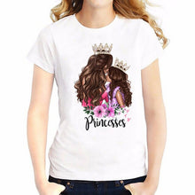 Charger l'image dans la galerie, Super Mom T shirt Women Vogue Tops Mother's Day Print T-shirt Summer Harajuku TShirt  Mama baby tee shirt Femme Dia de la madre