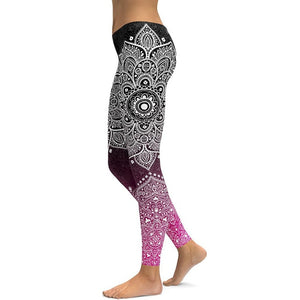 LI-FI Print Yoga Pants Women Unique Fitness Leggings Workout Sports Running Leggings Sexy Push Up Gym Wear Elastic Slim Pants