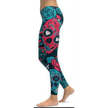 Charger l&#39;image dans la galerie, LI-FI Print Yoga Pants Women Unique Fitness Leggings Workout Sports Running Leggings Sexy Push Up Gym Wear Elastic Slim Pants